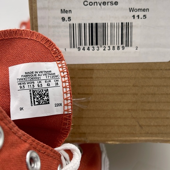 Converse Men’s Chuck Taylor All Star Lift Platform Canvas 171209C Platforms Snkr - Picture 16 of 16